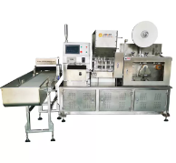 How does the paper straw packing machine work?